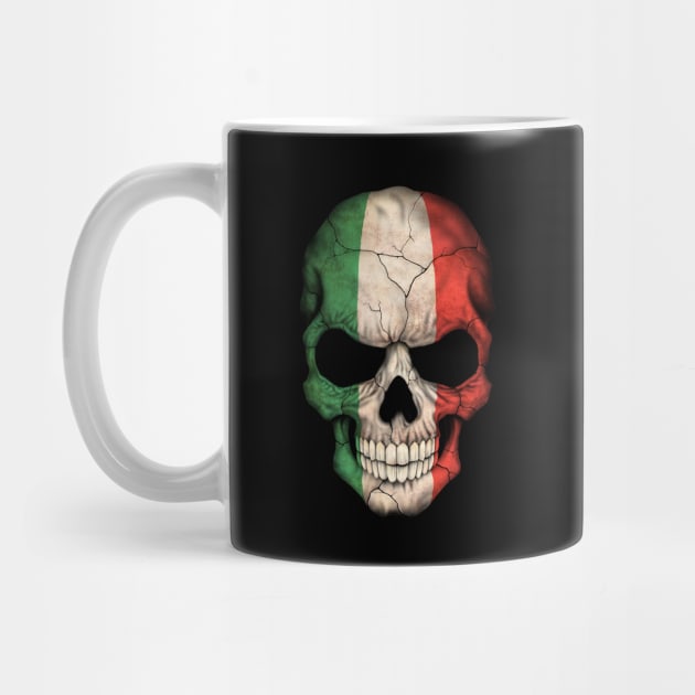 Italian Flag Skull by jeffbartels